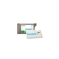 Smart card. Fransat PC 7, module Fransat DVB-CI+