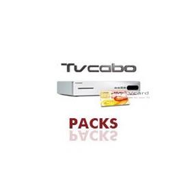 PACK : Carte à puce d'abonnement TV Nos Cabo + deco Hd