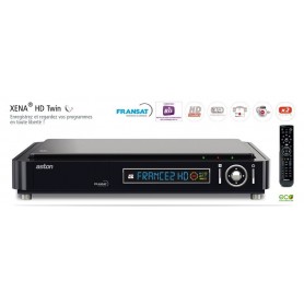 Décodeur ASTON Xena double DVB-S2, enregistrement