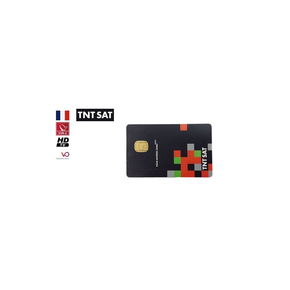 Carte TNTSAT seule - PayTvCard IT-Domo