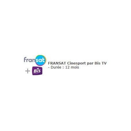 Carte Fransat + cinesport