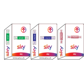 Sky Tv Italia Hd, Sky Calcio HD, Sky Sport HD, Sky movies HD, scheda di abbonamento Sky It.