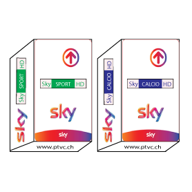  Sky Italia, base di Sky Hd, Sky Calcio HD, Sky Sport HD, chipcard, publiage