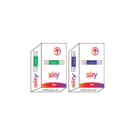 Carte abonnement Sky Italia HD, Sky Sport Hd, Sky Calcio HD