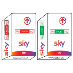 Tarjeta de suscripción de Sky Tv + Calcio + cine