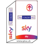 Sky Tv Italia Hd, Sky Calcio HD, Sky Sport HD, Sky movies HD, Sky It subscription card.