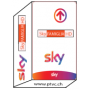 Anreisekarte für Sky Italien Monatliche Zahlung Sky Tv Italia Hd, Famiglia, Calcio, Sport HD, Kino