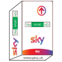 Carta d'accesso per il pagamento mensile di Sky Italia Sky Tv Italia Hd, Famiglia, Calcio, Sport HD, Cinema