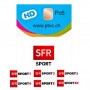 carte abonnement SFR Sfr Sport