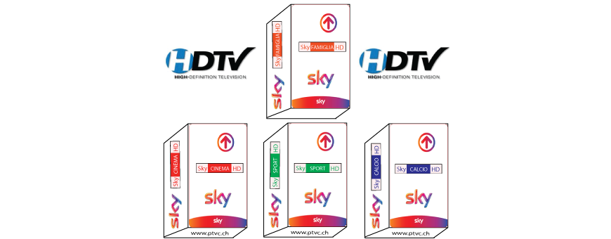 Suisse, Paiement Annuel Scheda Sky Tv Italia Hd, 