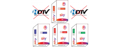 Italienisch, Sheda Sky TV Italia Menuel Zahlung mit Fscal-Code